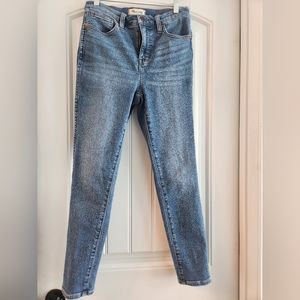 Madewell 10" High-rise Skinny Crop Jeans Size 26